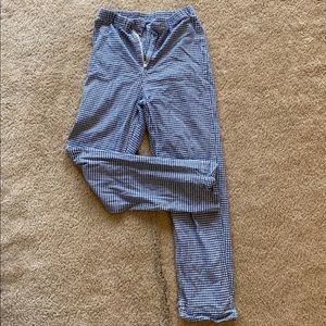 Brandy Melville checkered trousers